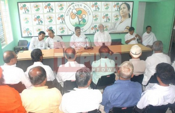 TMC to now lay the road map for strengthening its party in Tripura: TMC hold state Committee meeting TMC to now lay the road map for strengthening its party in Tripura: TMC hold state Committee meeting